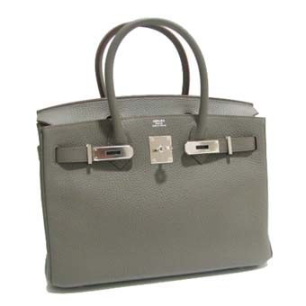 HERMES エルメス バーキン30 スーパーコピー ハンドバッグ トゴ/エタン シルバー金具 Birkin 067